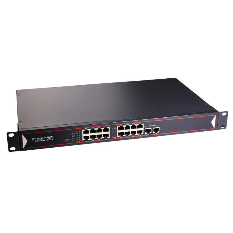 Power Over Ethernet - Przełącznik PoE z 16 portami, obsługujący