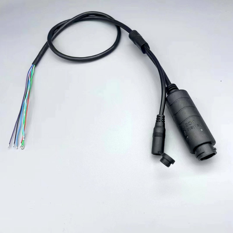 Power Over Ethernet - Wbudowany moduł POE 48V, izolowany kabel