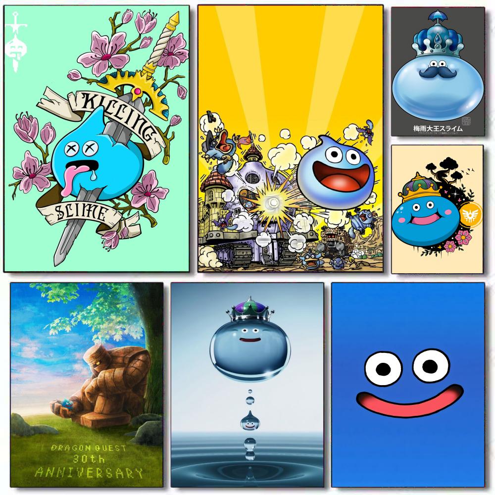 Plakat D-Dragon Quest Slime Id – Office Quest recenzja i cena