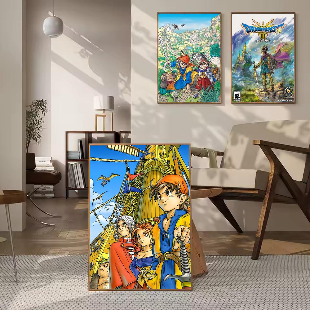 Plakat z motywem gry D-Dragon  – Office Quest recenzja i cena