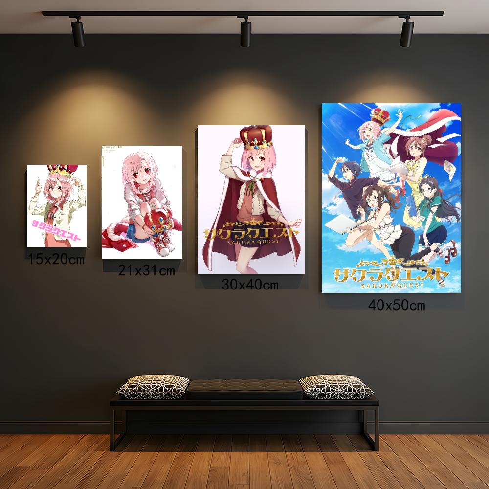 Anime S-Sakura Quest-T Plakat  – Office Quest recenzja i cena